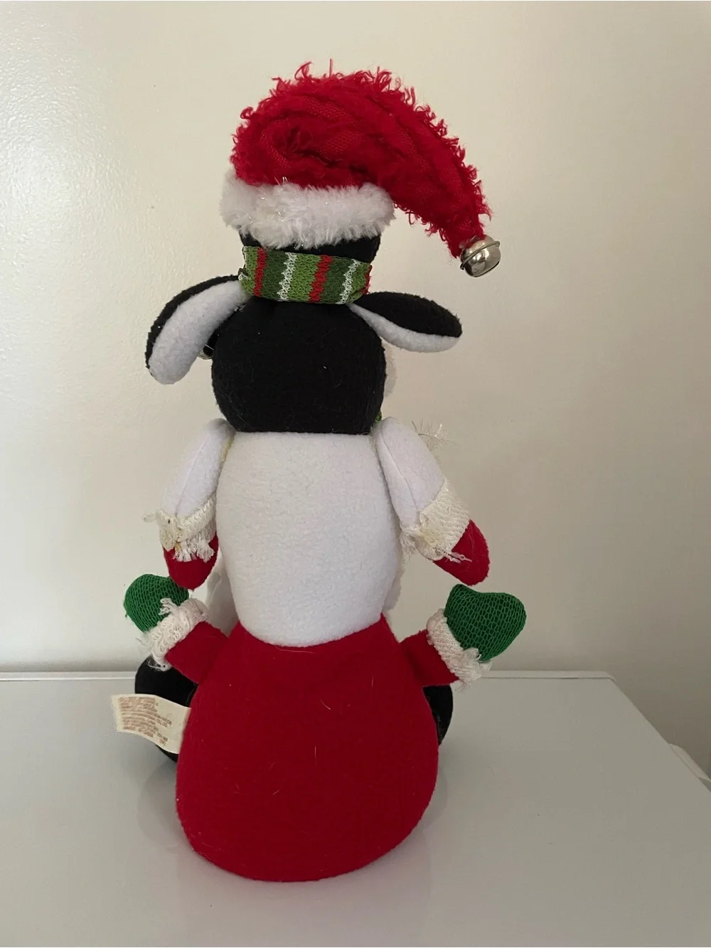 VTG Dan Dee Standing Christmas Seasonal Decor Snow Man Penguin Santa